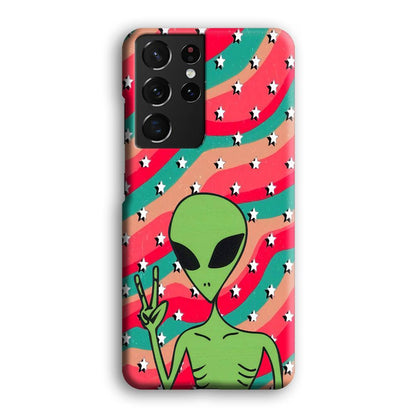 Alien Prove of Peace Samsung Galaxy S21 Ultra Case-Oxvistore