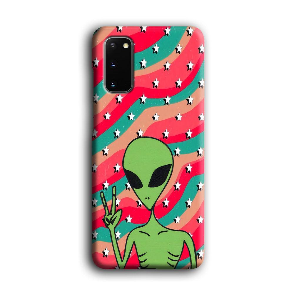 Alien Prove of Peace Samsung Galaxy S20 Case-Oxvistore