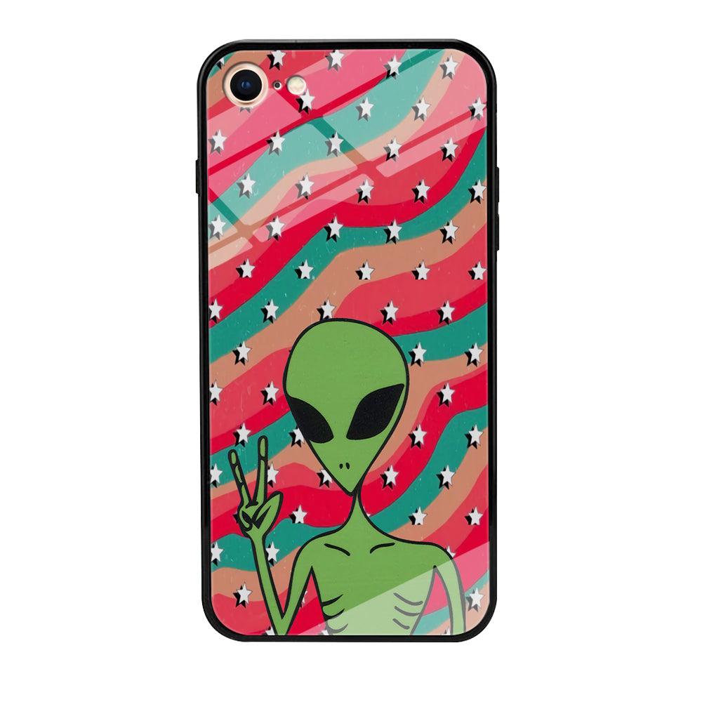 Alien Prove of Peace iPhone 8 Case-Oxvistore