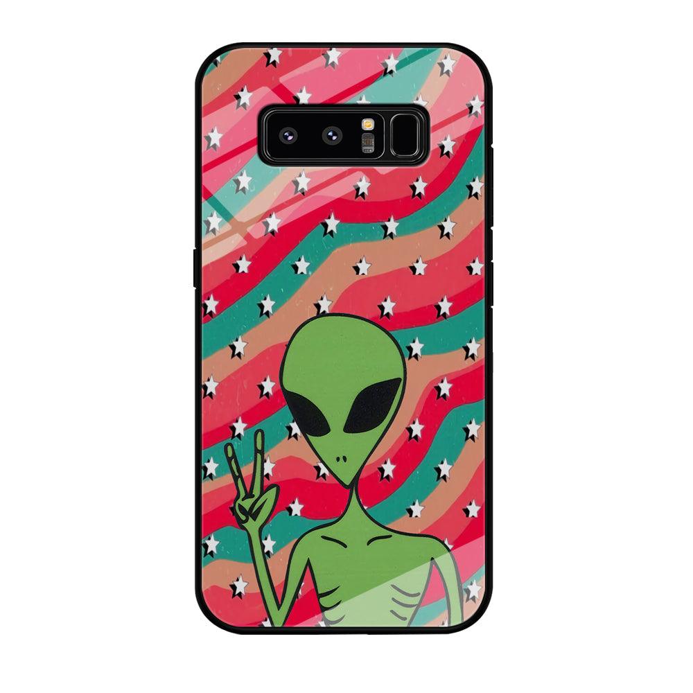 Alien Prove of Peace Samsung Galaxy Note 8 Case-Oxvistore