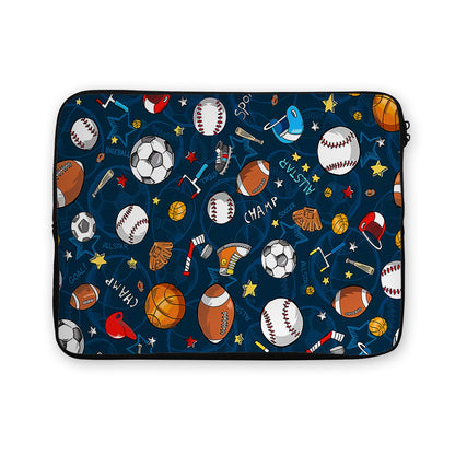 Allstar Sport Set Pattern Laptop Sleeve Protective Cover