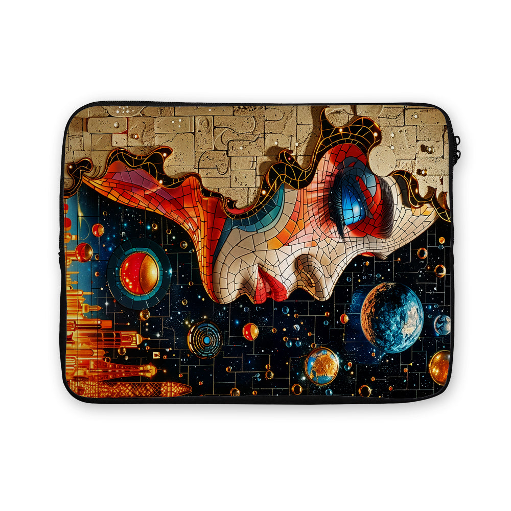 Amazing Face Trippy Art Laptop Sleeve Protective Cover