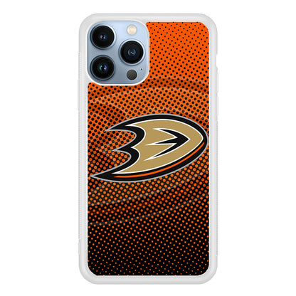 Anaheim Ducks Dot 2D Rubber Phone Case