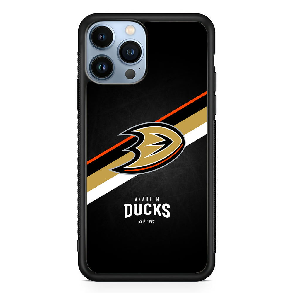 Anaheim Ducks Logo 2D Rubber Phone Case