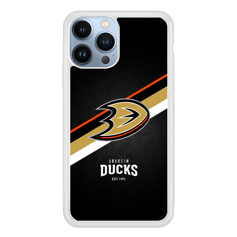 Anaheim Ducks Logo 2D Rubber Phone Case