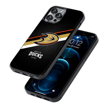 Anaheim Ducks Logo 2D Rubber Phone Case