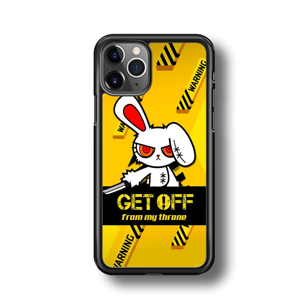 Angry Bunny Throne iPhone 11 Pro Case-Oxvistore