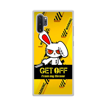 Angry Bunny Throne Samsung Galaxy Note 10 Plus Case-Oxvistore