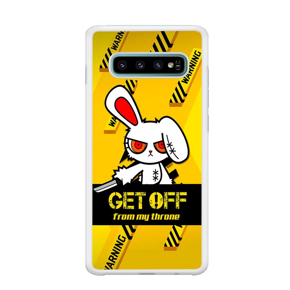 Angry Bunny Throne Samsung Galaxy S10 Plus Case-Oxvistore