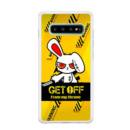 Angry Bunny Throne Samsung Galaxy S10 Plus Case-Oxvistore