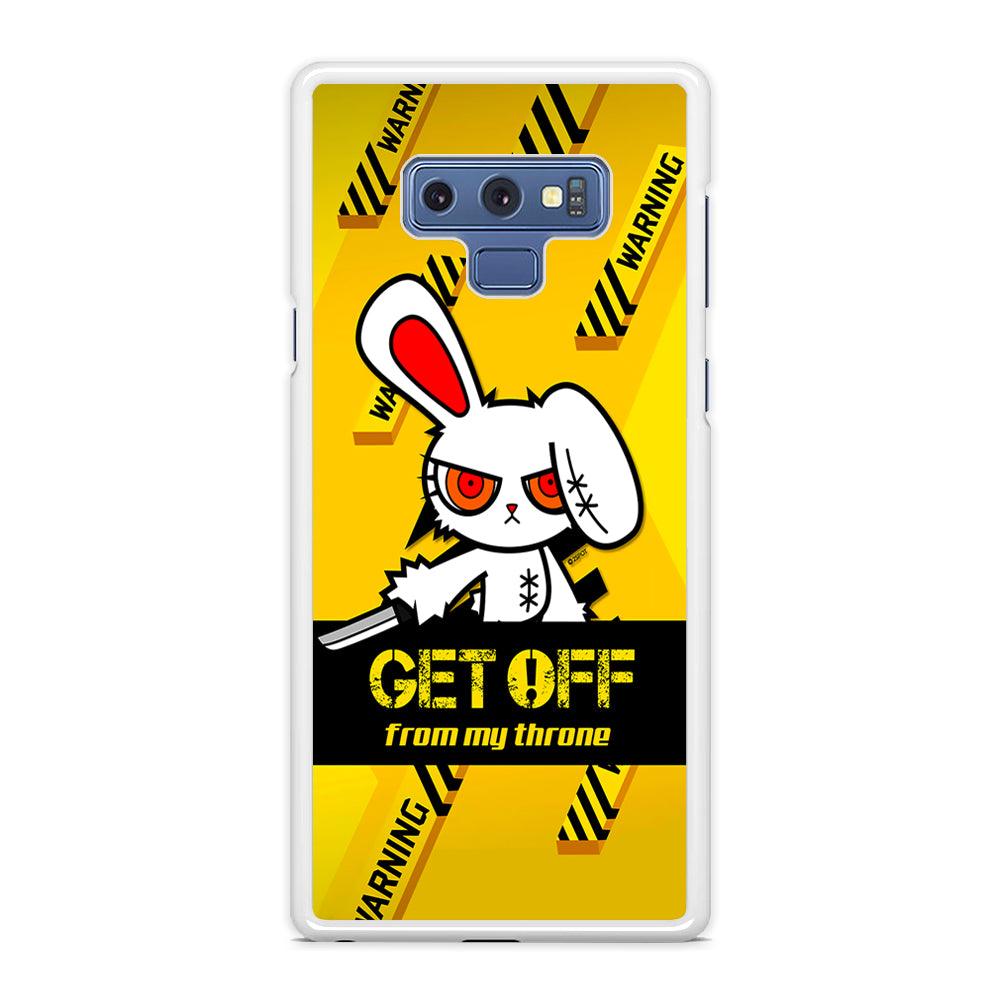 Angry Bunny Throne Samsung Galaxy Note 9 Case-Oxvistore