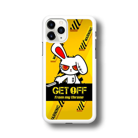 Angry Bunny Throne iPhone 11 Pro Case-Oxvistore