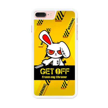 Angry Bunny Throne iPhone 7 Plus Case-Oxvistore