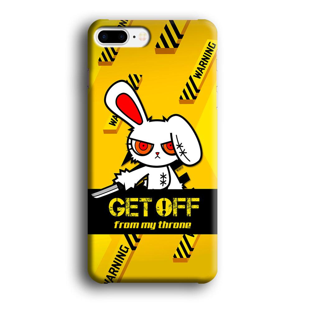 Angry Bunny Throne iPhone 7 Plus Case-Oxvistore