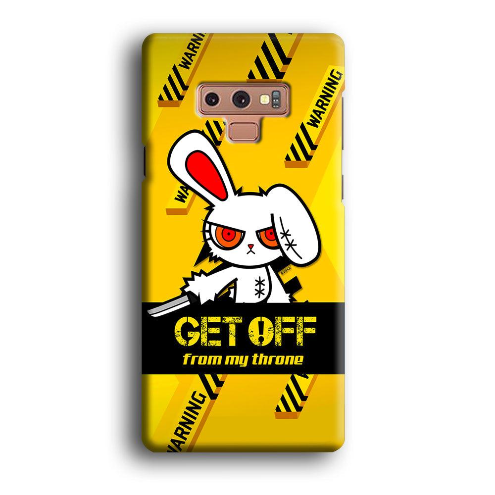 Angry Bunny Throne Samsung Galaxy Note 9 Case-Oxvistore