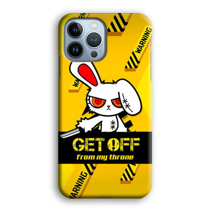 Angry Bunny Throne iPhone 15 Pro Max Case-Oxvistore