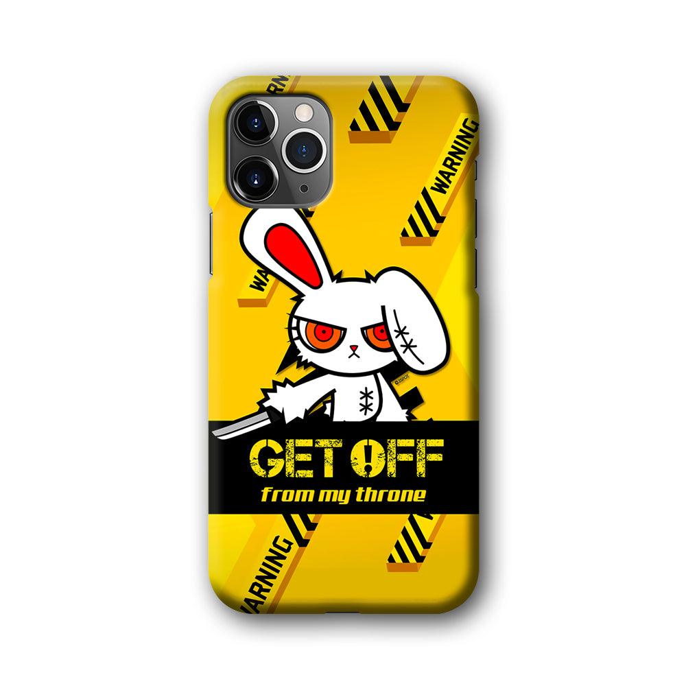 Angry Bunny Throne iPhone 11 Pro Case-Oxvistore