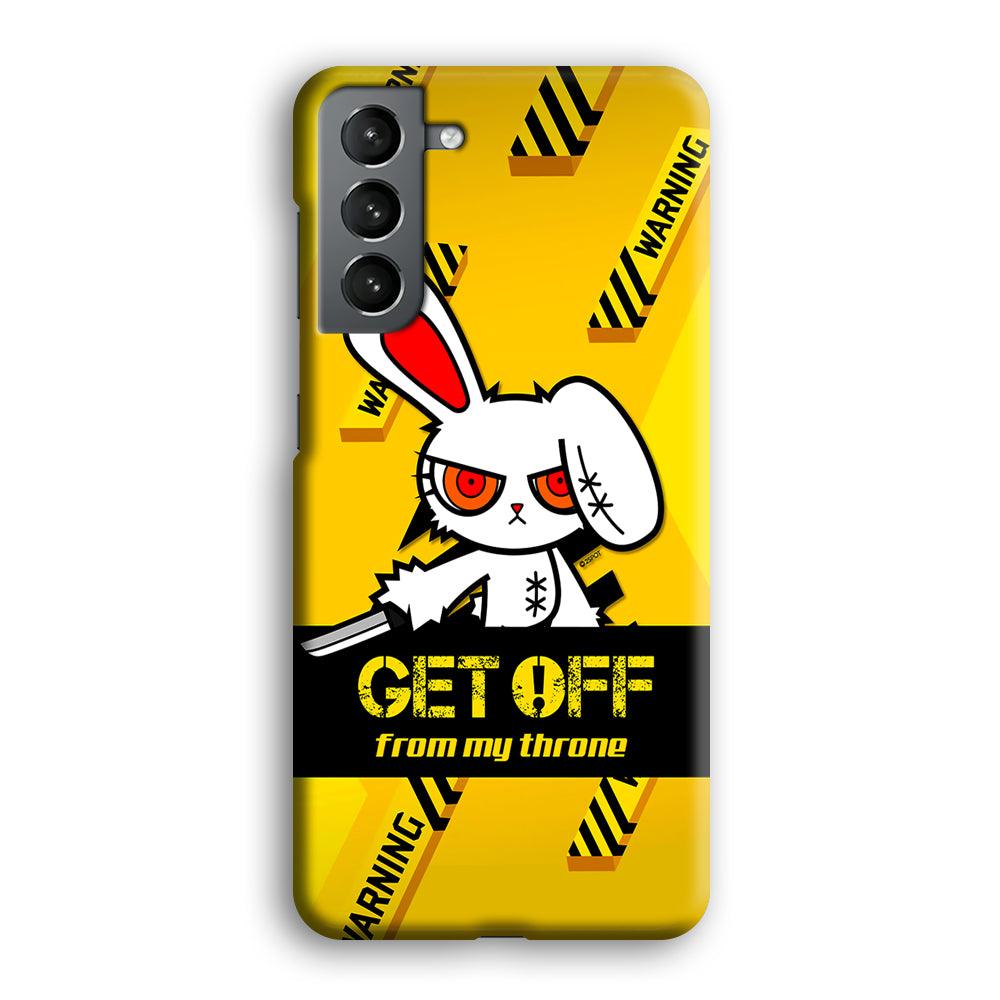 Angry Bunny Throne Samsung Galaxy S21 Case-Oxvistore