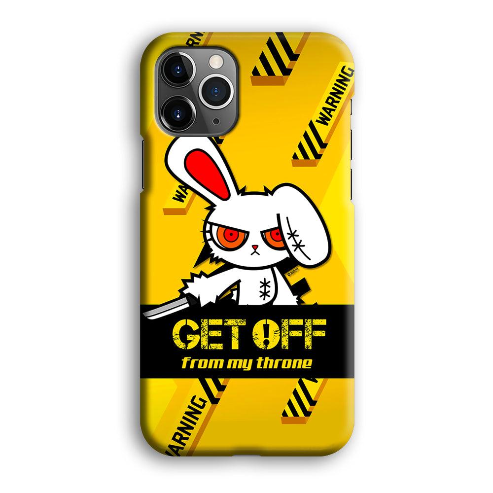 Angry Bunny Throne iPhone 12 Pro Case-Oxvistore