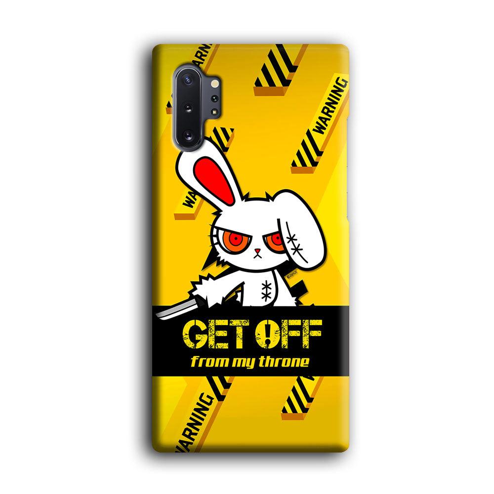 Angry Bunny Throne Samsung Galaxy Note 10 Plus Case-Oxvistore