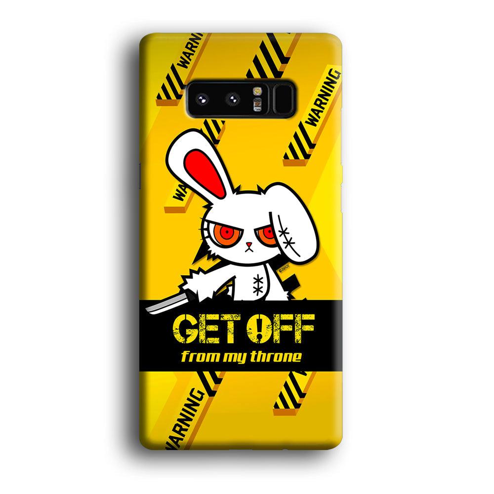 Angry Bunny Throne Samsung Galaxy Note 8 Case-Oxvistore