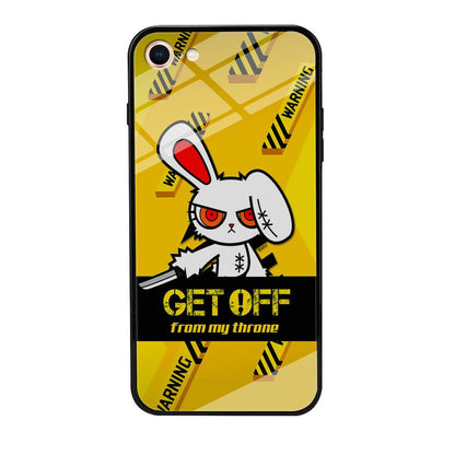 Angry Bunny Throne iPhone 8 Case-Oxvistore