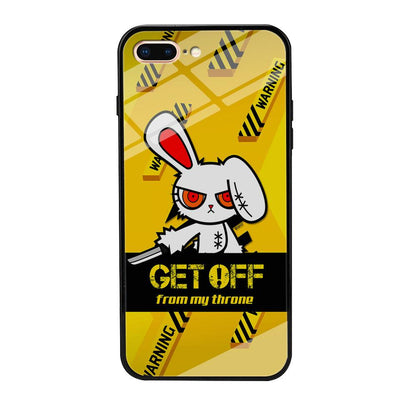 Angry Bunny Throne iPhone 7 Plus Case-Oxvistore