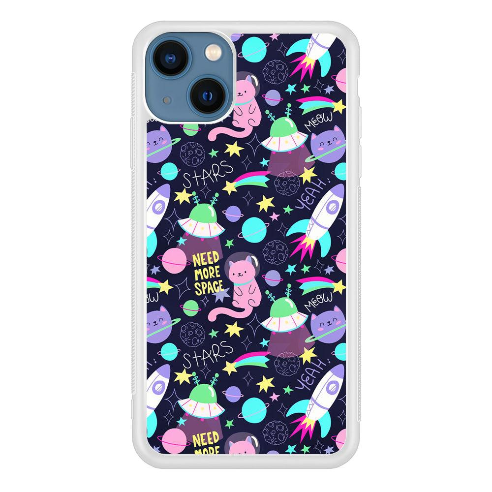 Animal Astronauts Rockets Cat iPhone 13 Case-Oxvistore