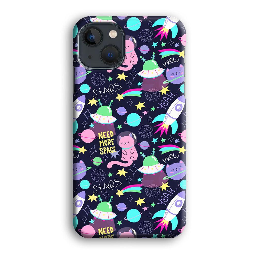 Animal Astronauts Rockets Cat iPhone 13 Case-Oxvistore