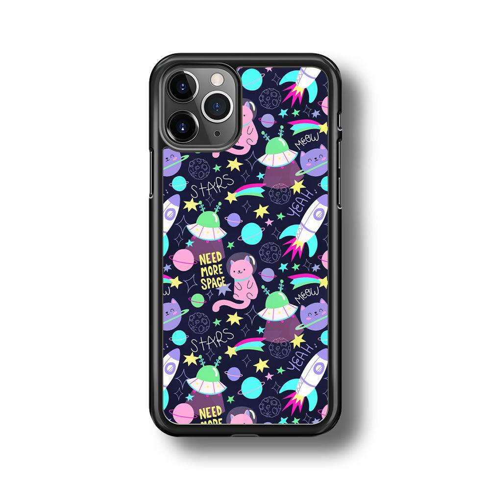 Animal Astronauts Rockets Cat iPhone 11 Pro Case-Oxvistore