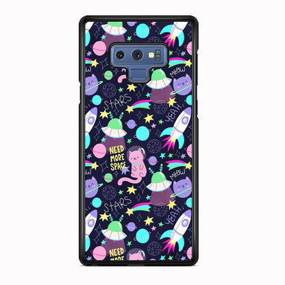 Animal Astronauts Rockets Cat Samsung Galaxy Note 9 Case-Oxvistore