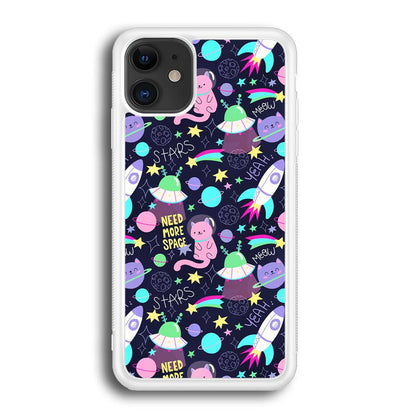 Animal Astronauts Rockets Cat iPhone 12 Case-Oxvistore