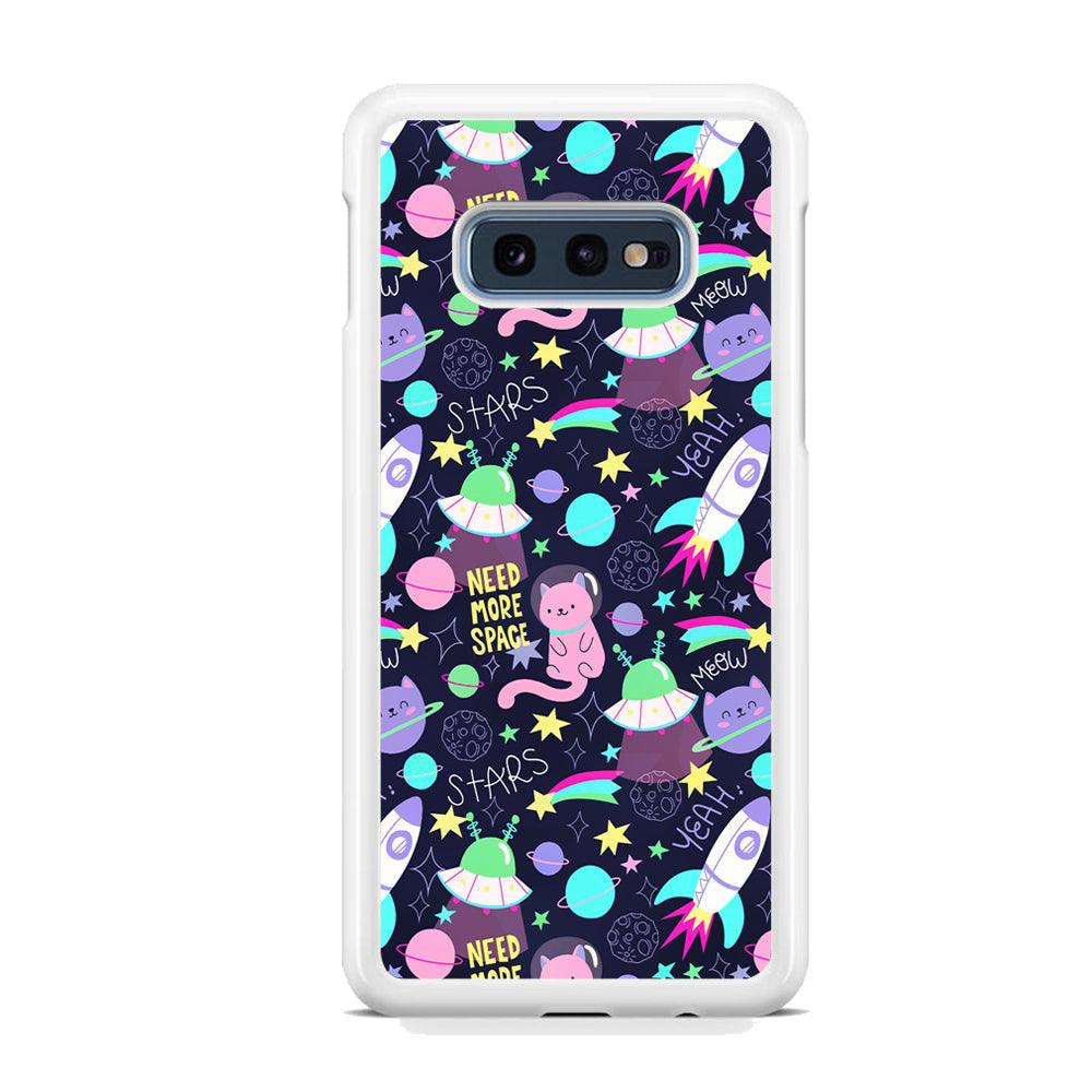 Animal Astronauts Rockets Cat Samsung Galaxy S10E Case-Oxvistore