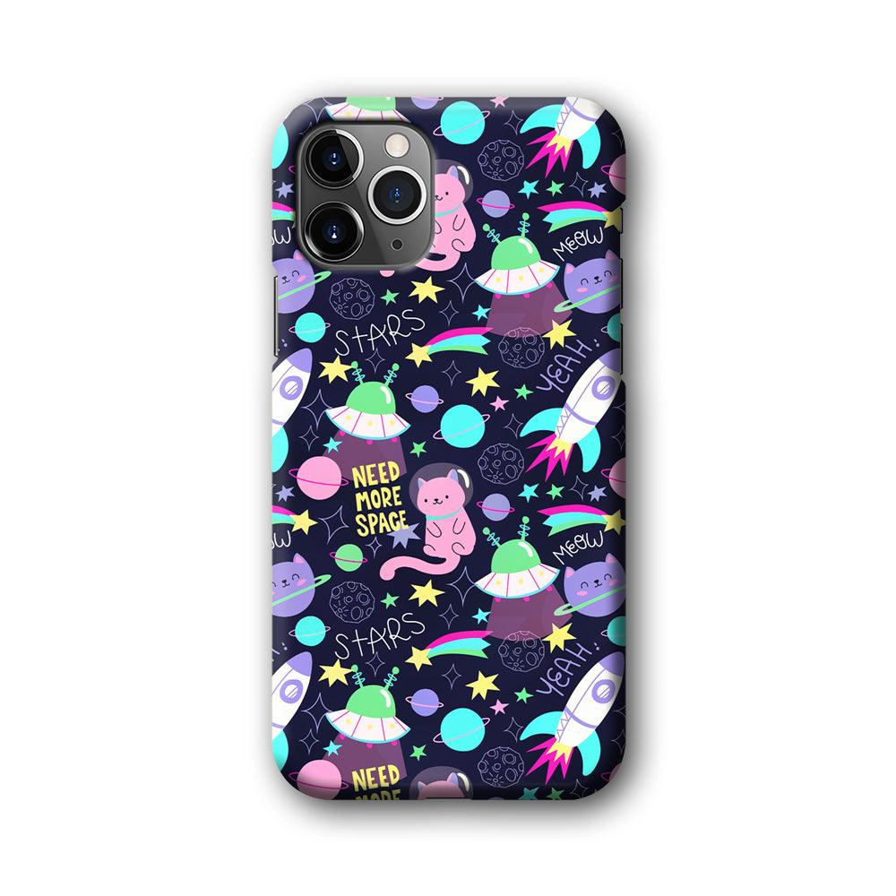 Animal Astronauts Rockets Cat iPhone 11 Pro Case-Oxvistore