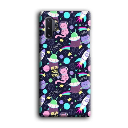 Animal Astronauts Rockets Cat Samsung Galaxy Note 10 Plus Case-Oxvistore