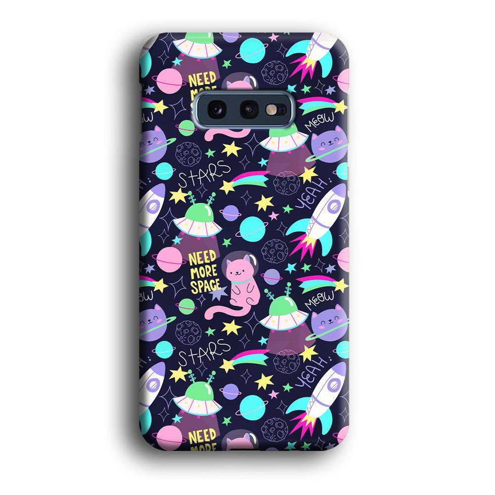 Animal Astronauts Rockets Cat Samsung Galaxy S10E Case-Oxvistore