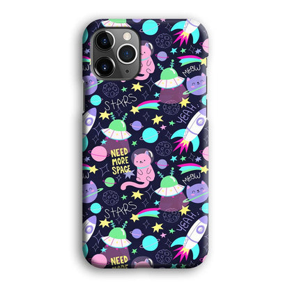 Animal Astronauts Rockets Cat iPhone 12 Pro Case-Oxvistore