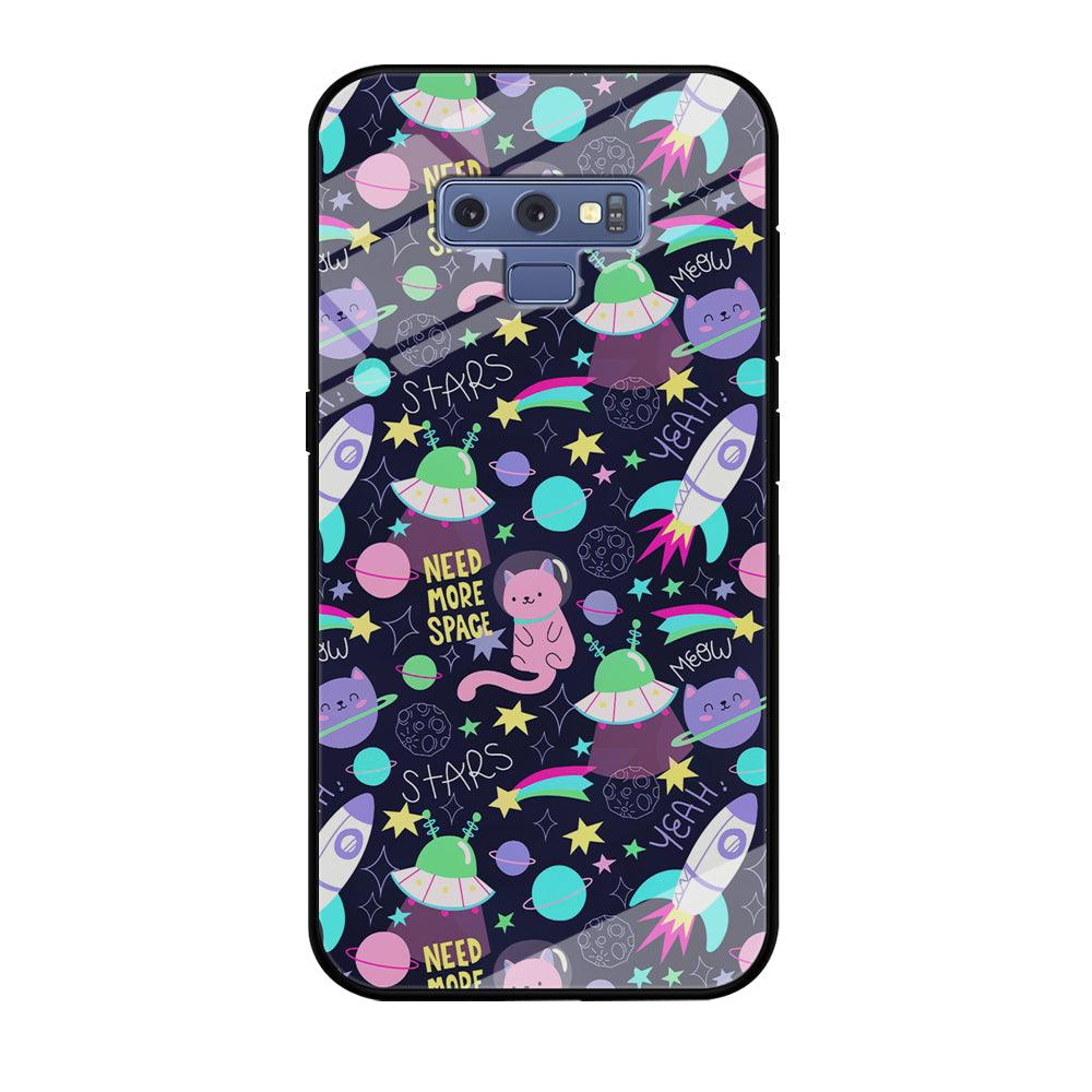 Animal Astronauts Rockets Cat Samsung Galaxy Note 9 Case-Oxvistore