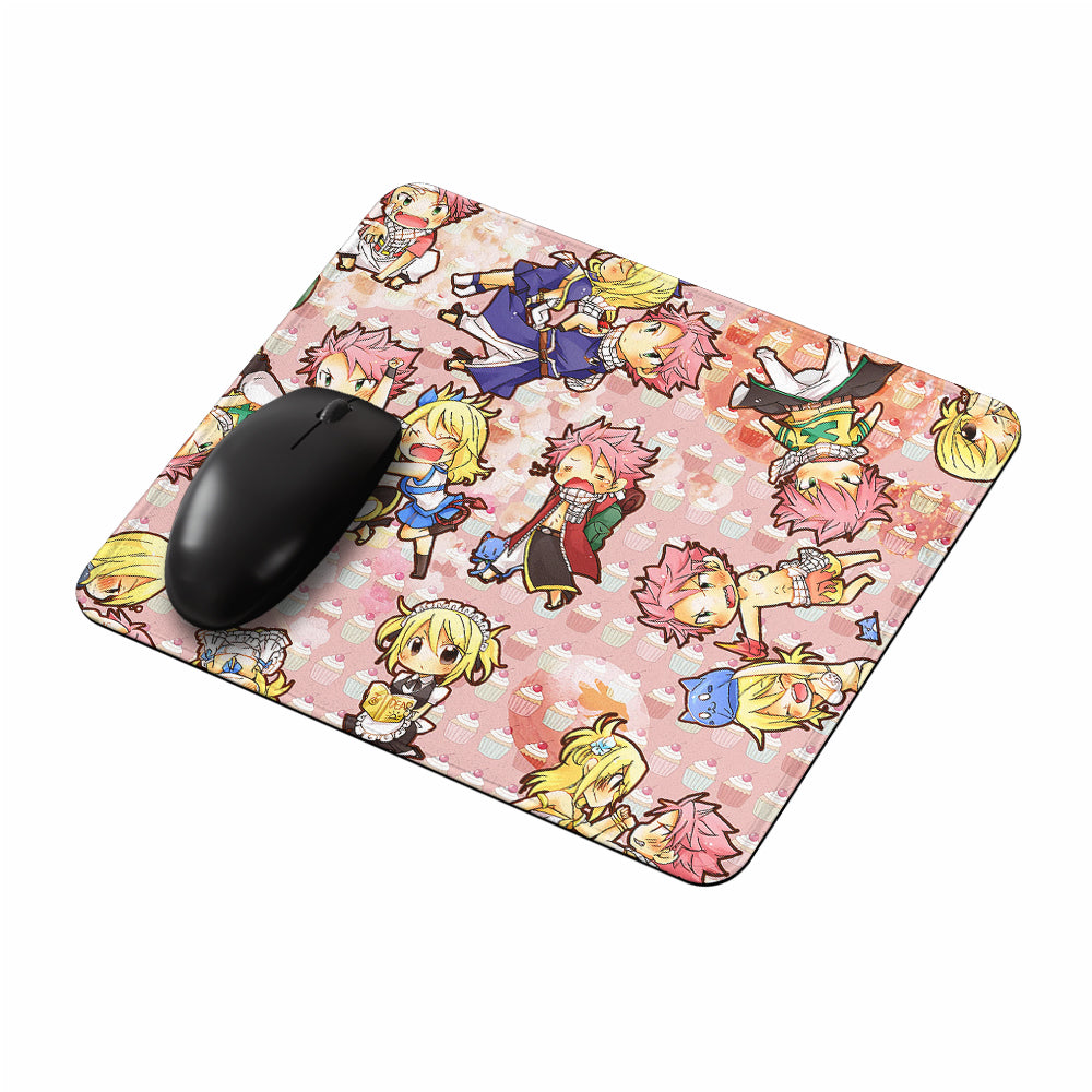 Anime Fairy Tail Pattern Mouse Pads