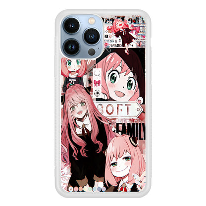 Anya Forger Aesthetic 2D Rubber Phone Case