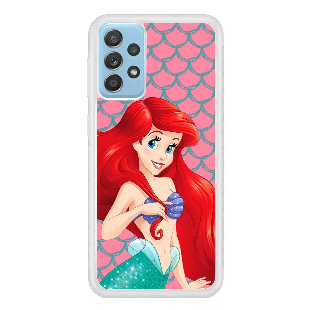 Ariel The Beauty Princess of Mermaid Samsung Galaxy A52 Case-Oxvistore