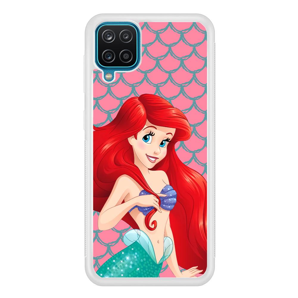 Ariel The Beauty Princess of Mermaid Samsung Galaxy A12 Case-Oxvistore