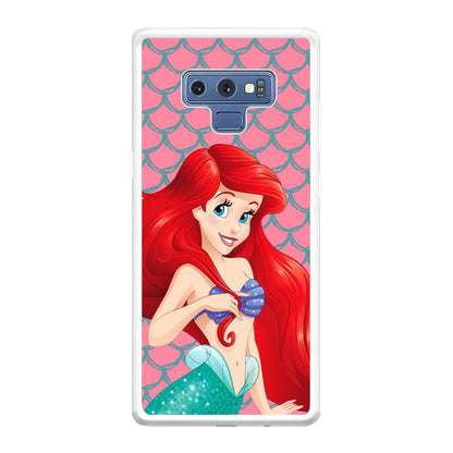 Ariel The Beauty Princess of Mermaid Samsung Galaxy Note 9 Case-Oxvistore