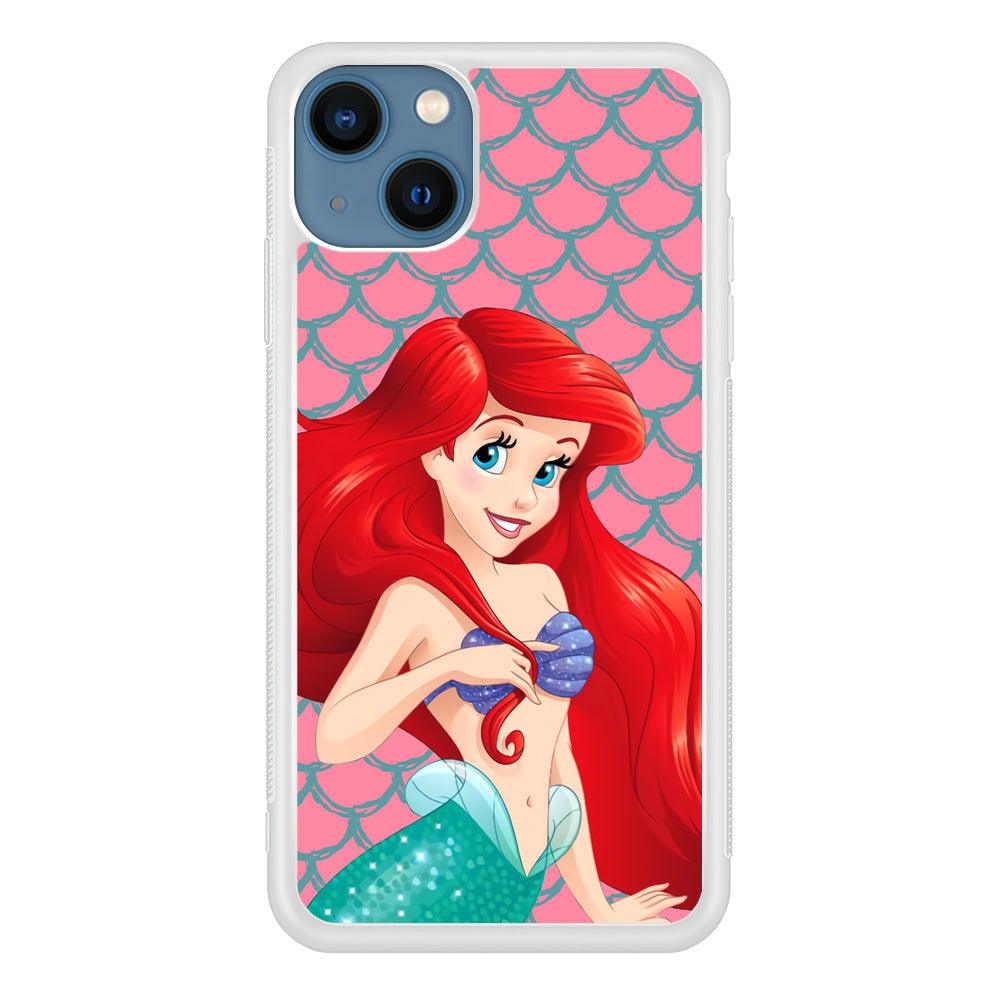 Ariel The Beauty Princess of Mermaid iPhone 15 Plus Case-Oxvistore