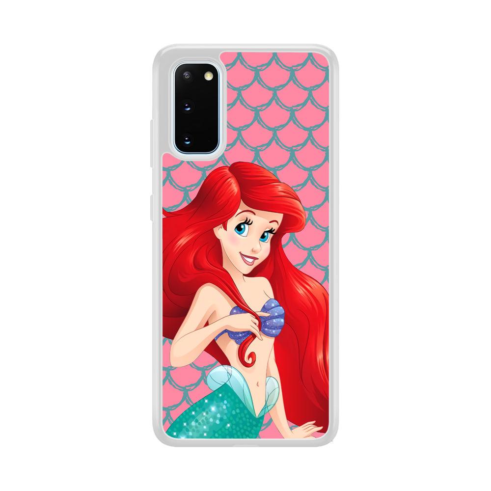 Ariel The Beauty Princess of Mermaid Samsung Galaxy S20 Case-Oxvistore