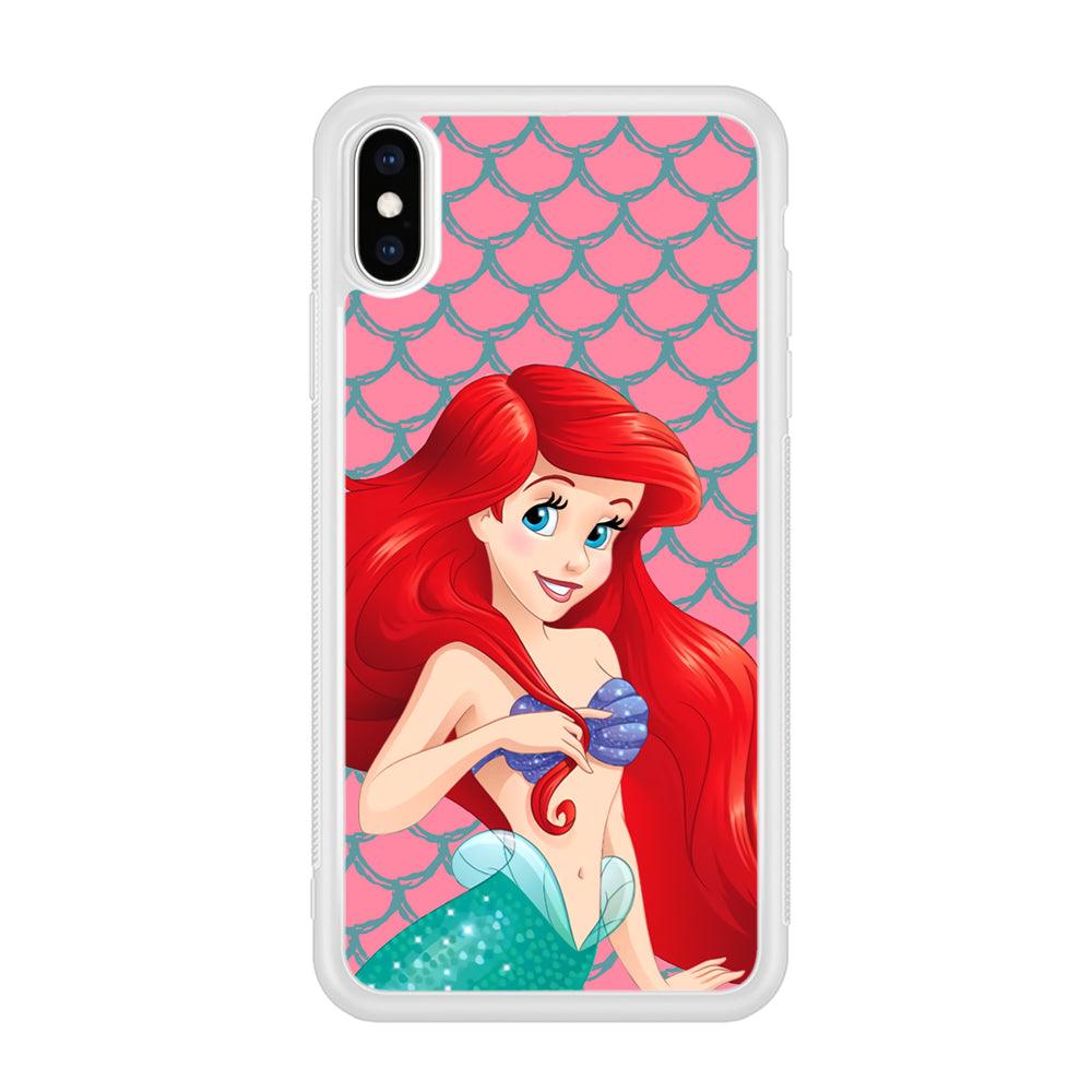 Ariel The Beauty Princess of Mermaid iPhone X Case-Oxvistore