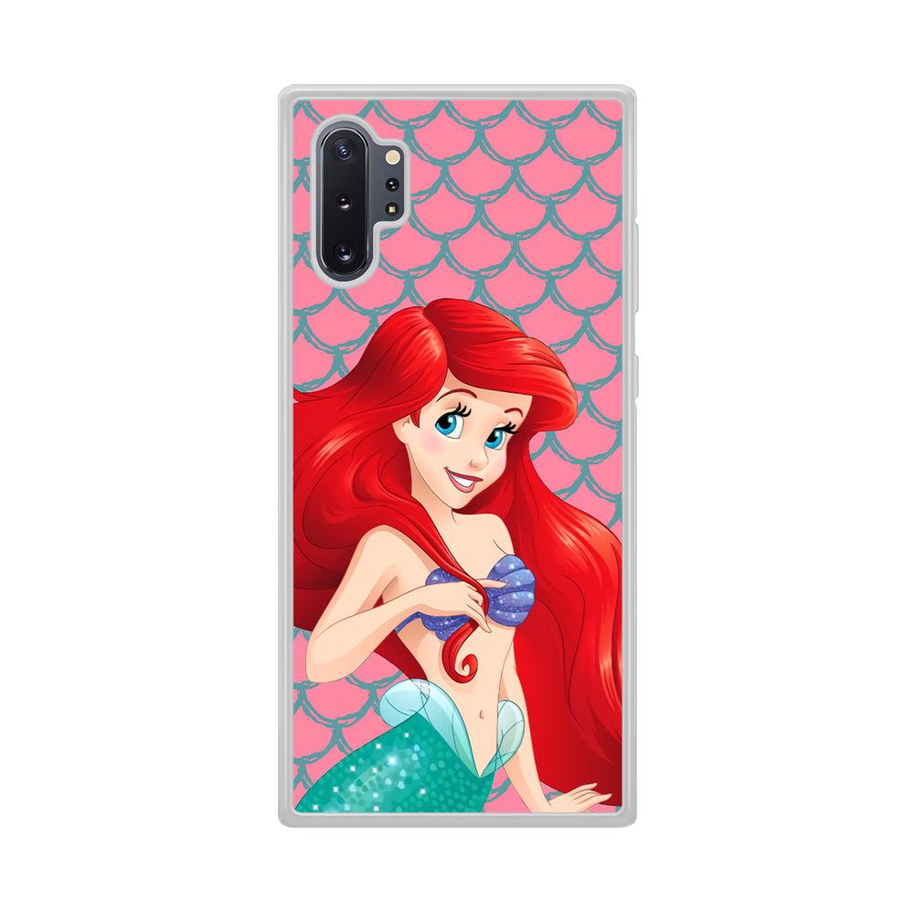 Ariel The Beauty Princess of Mermaid Samsung Galaxy Note 10 Plus Case-Oxvistore