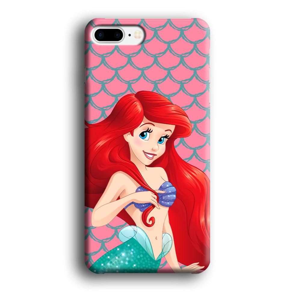 Ariel The Beauty Princess of Mermaid iPhone 8 Plus Case-Oxvistore