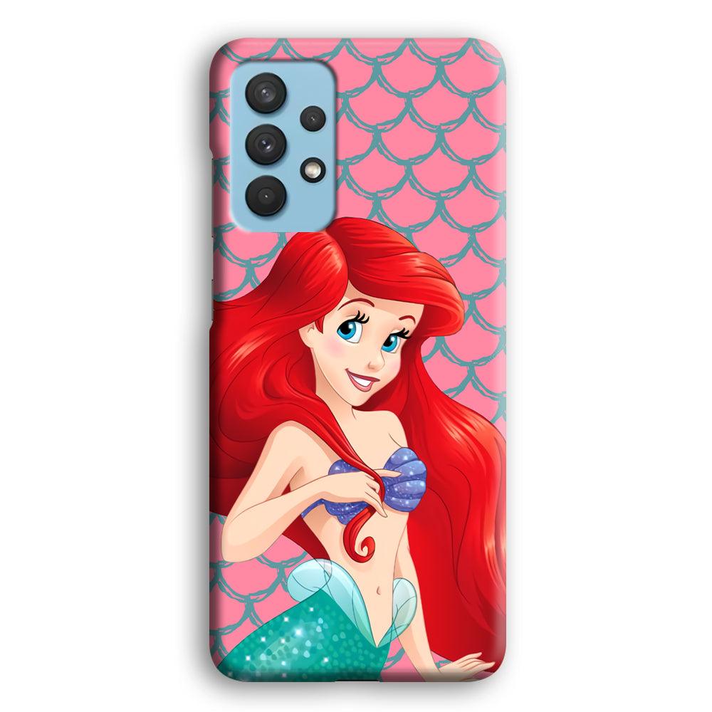 Ariel The Beauty Princess of Mermaid Samsung Galaxy A32 Case-Oxvistore