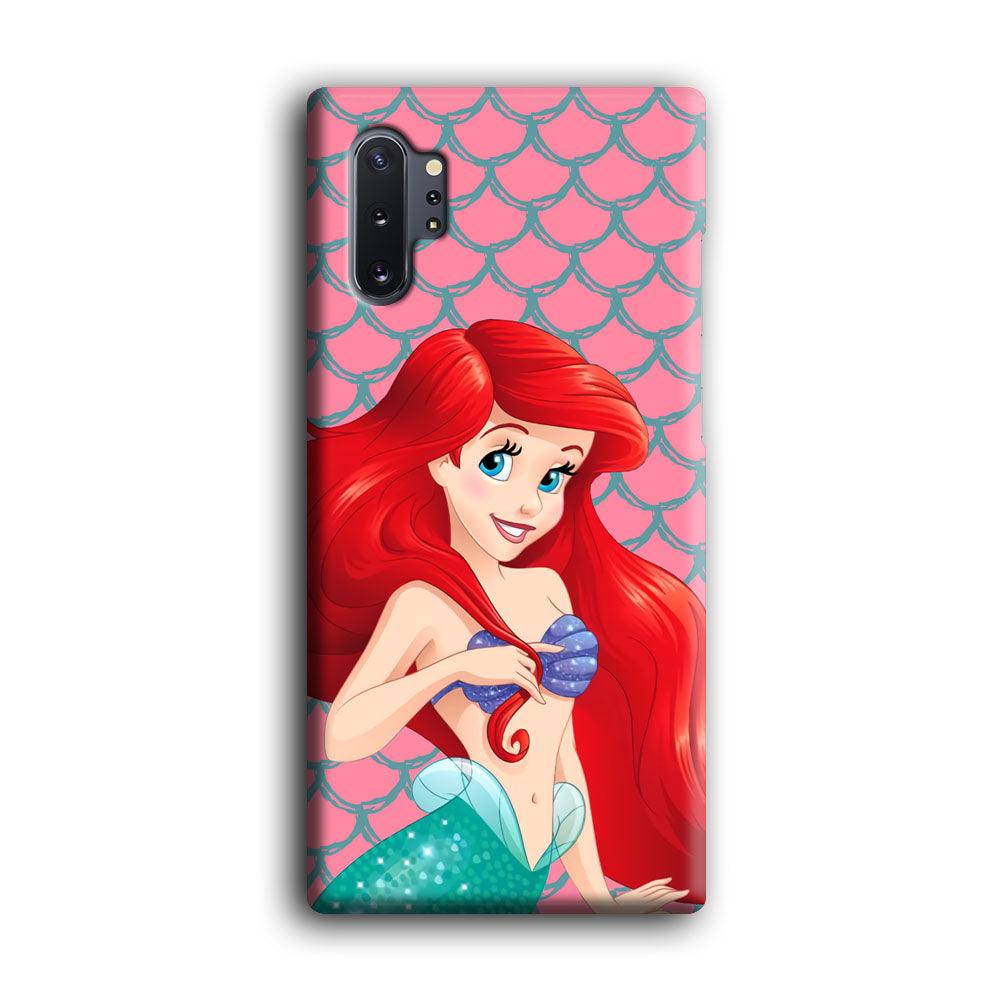 Ariel The Beauty Princess of Mermaid Samsung Galaxy Note 10 Plus Case-Oxvistore